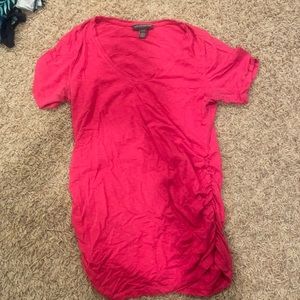 Pink maternity t shirt